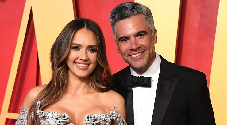 Jessica Alba and Cash Warren.